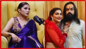 Sapna Chaudhary on Anjali Raghav.