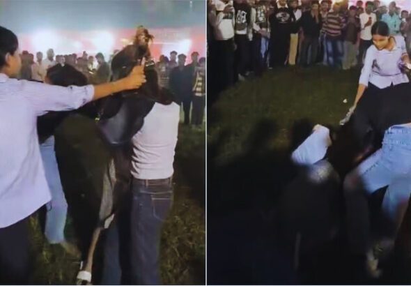 Pilibhit Girls Fight