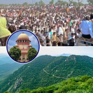 Aravalli Hills Protest.