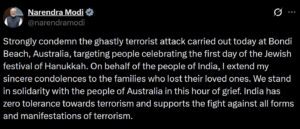 Bondi Beach Shooting: ऑस्ट्रेलिया के सिडनी में बोंडी बीच पर आतंकी हमला, 12 की मौत, PM मोदी बोले ये मानवता पर है हमला