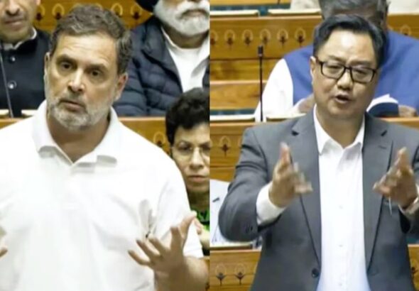 Rahul Gandhi के ‘सरेंडर’ वाले आरोप पर लोकसभा में सियासी घमासान, BJP का जोरदार पलटवार