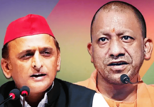 CM Yogi बोले कयामत तक नहीं बनेगी बाबरी, Akhilesh Yadav का पलटवार कमजोर पड़ते ही कम्युनल हो जाती है BJP…